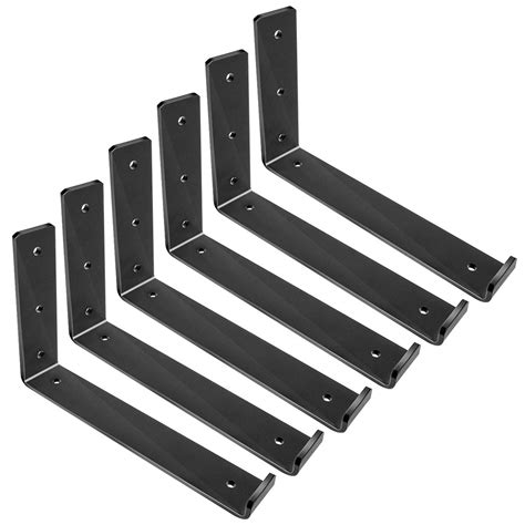 black metal bracket for wood|black metal wall shelf brackets.